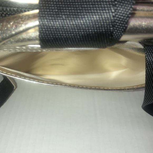 Pink Gold Metallic Bookbag Purse - Picture 14 of 14